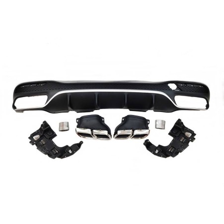 HECKANSATZ HECKSPOILER DIFFUSOR W166 GLE 350 AMG look 63