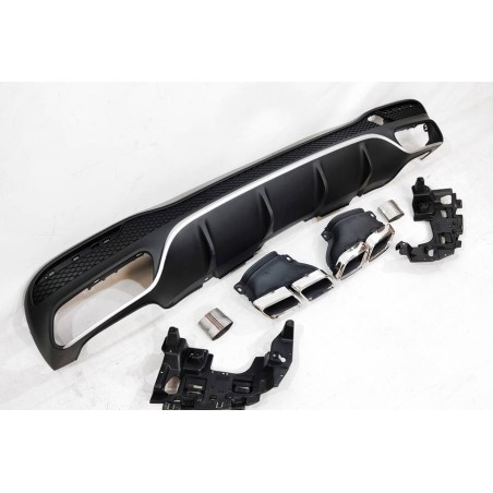 HECKANSATZ HECKSPOILER DIFFUSOR W166 GLE 350 AMG look 63