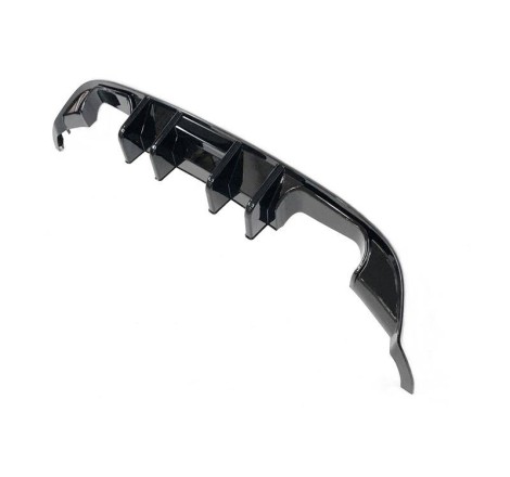 Rear Diffuser Volkswagen Golf 7.5 Glossy Black