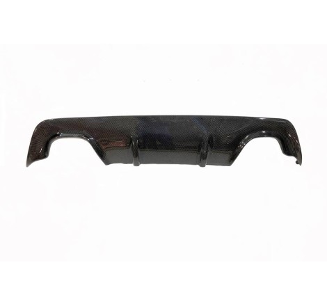 Diffuseur Arrière BMW E60 / E61 Look M-Tech Carbone 2 Sorties