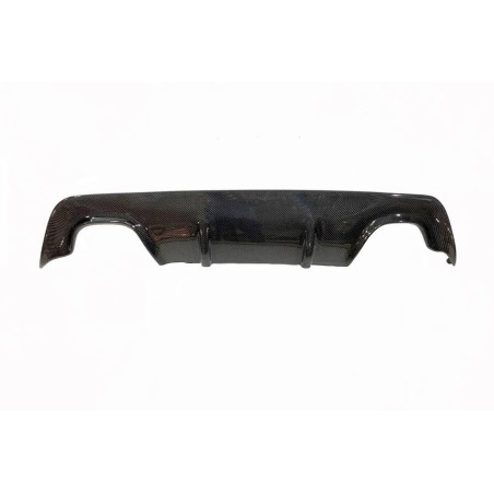Rear Diffuser BMW E60 / E61 Look M-Tech Carbon Fibre 2 Exhaust