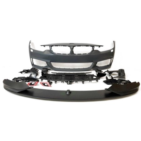 FRONT BUMPER BMW F32 F33 F36 LOOK M PERFORMANCE SPOILER