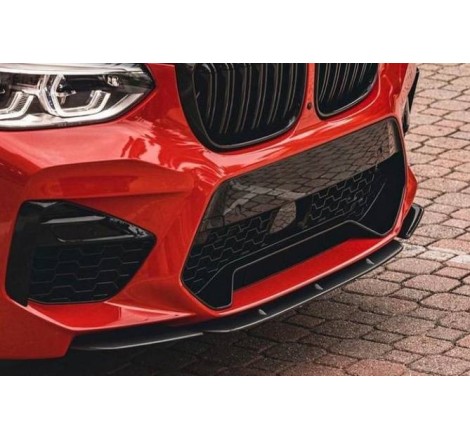 Spoiler Delantero BMW G01/G02 X3M/X4M Performance Brillante Negro