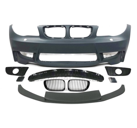 Front Bumper BMW E82 / E88 / E87 / E81, 3 Or 5-Door Look M1 Front spoiler