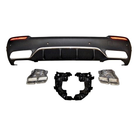 Rear Diffuser MERCEDES X253 GLS 2015-2019 ABS