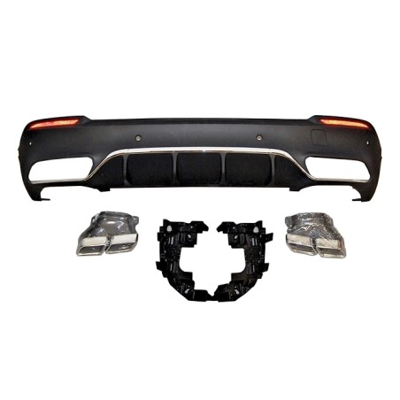 Rear Diffuser MERCEDES X253 GLS 2015-2019 ABS