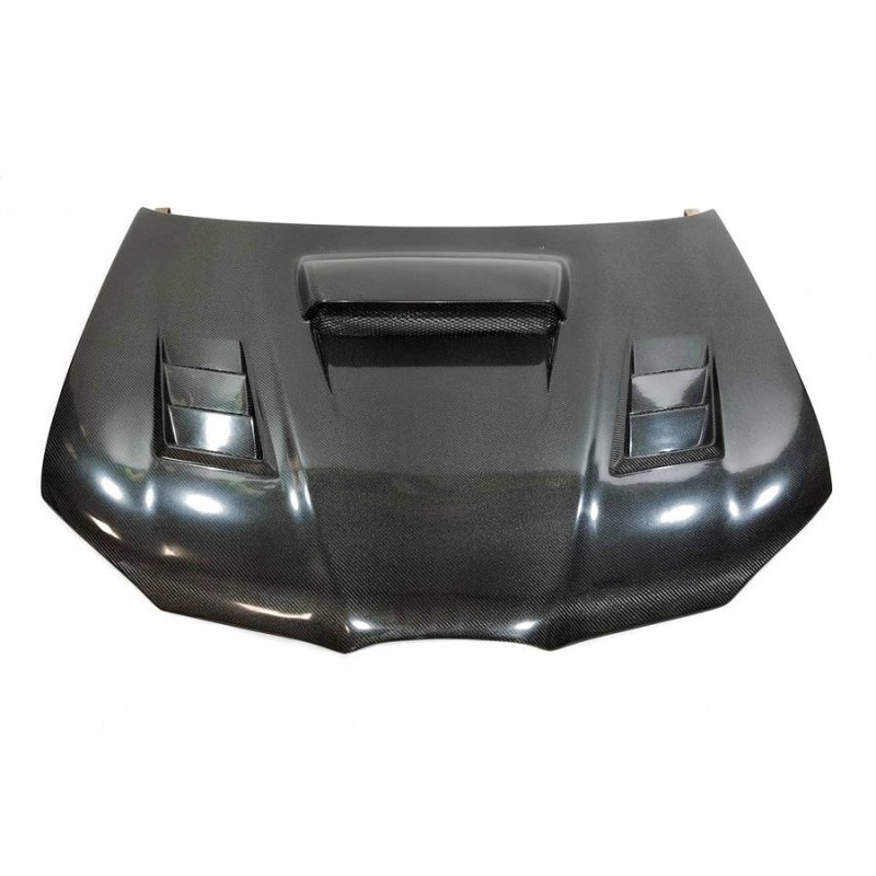 FRONTHAUBE KOFFERRAUM DECKEL ECHT CARBON  SUBARU IMPREZA 2006, WITH AIR INTAKE
