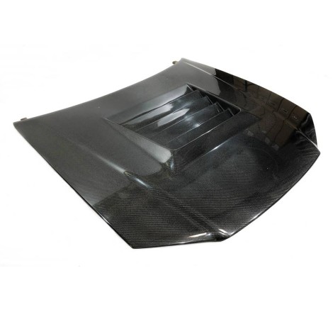 FRONTHAUBE KOFFERRAUM DECKEL ECHT CARBON  NISSAN SKYLINE, R34, GTR WITH AIR INTAKE