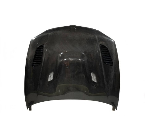FRONTHAUBE KOFFERRAUM DECKEL ECHT CARBON BMW E81 / E82 / E87 / E88 LOOK M3 GTR, 4 AIR INTAKE