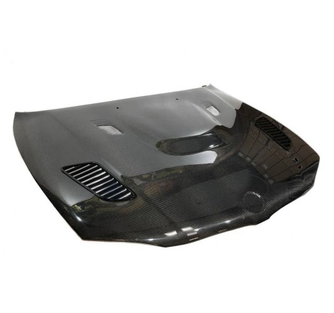 FRONTHAUBE KOFFERRAUM DECKEL ECHT CARBON BMW E81 / E82 / E87 / E88 LOOK M3 GTR, 4 AIR INTAKE