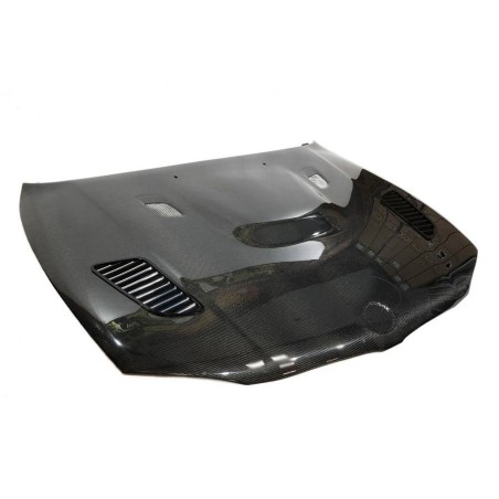FRONTHAUBE KOFFERRAUM DECKEL ECHT CARBON BMW E81 / E82 / E87 / E88 LOOK M3 GTR, 4 AIR INTAKE