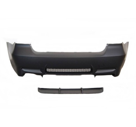 Pare-Choc Arrière  BMW E90 Look M3 Une Sortie Plastique
