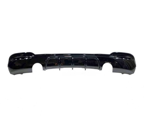 Rear Diffuser BMW F34 GT 2 simple exhaust Glossy Black