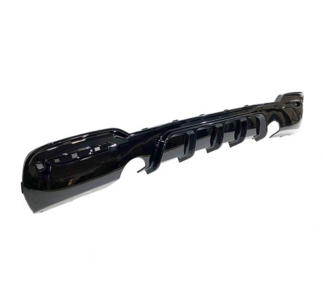 Rear Diffuser BMW F34 GT 2 simple exhaust Glossy Black