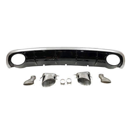 Difussore posteriore Audi A6 Sedan / Avant C7 2011-2014 Look RS6 ABS