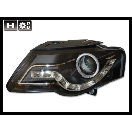 Fanali Day Light Volkswagen Passat '05, Black