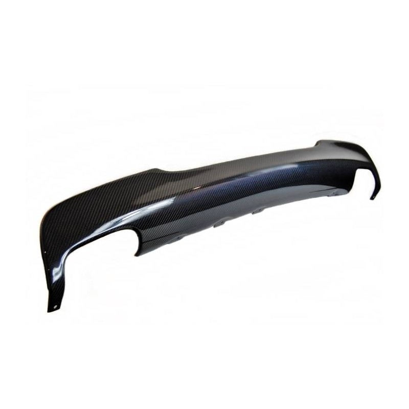 Carbon Fibre Rear Diffuser BMW E90 / E91 335I Look M-Tech 2005-2012 2 Exhausts