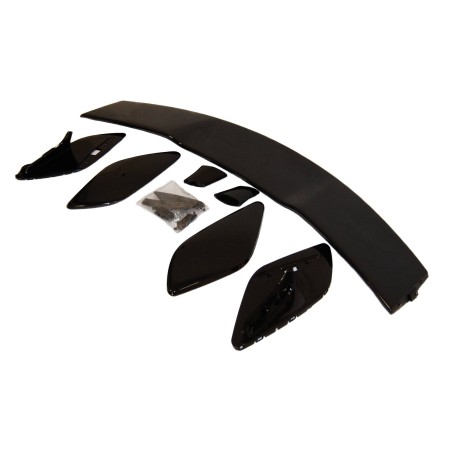 HECKLIPPE SPOILER HECKSPOILER KOFFERRAUM LIPPE MERCEDES W176 2012-2018 A45 LOOK AMG Glossy Black