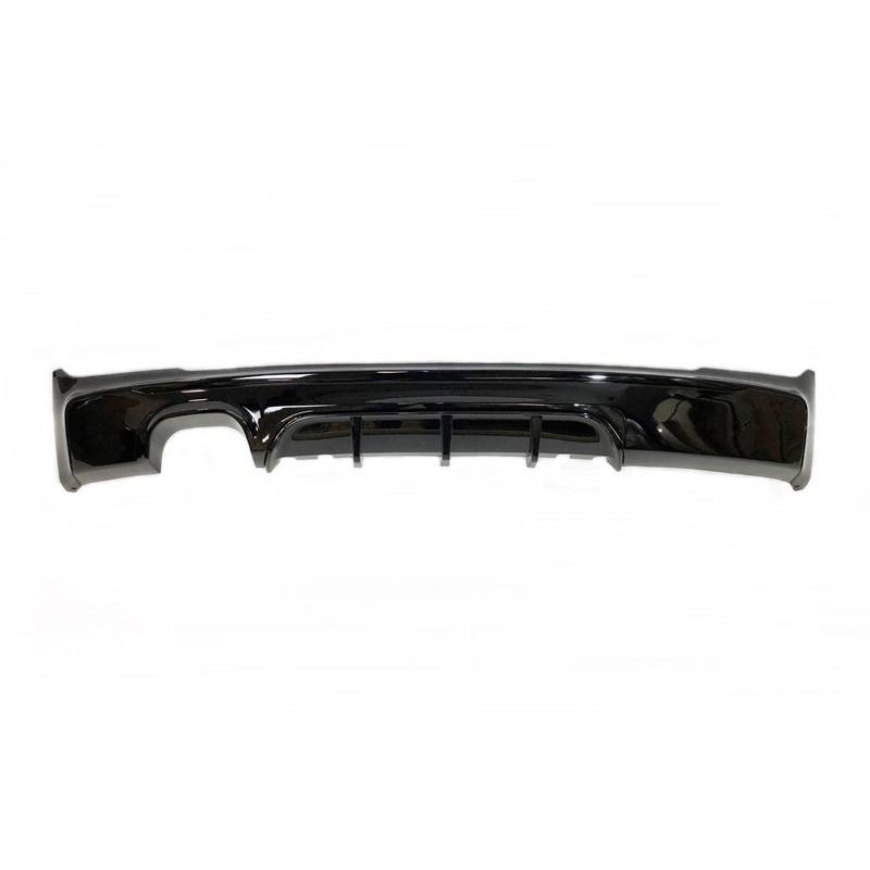 Rear Diffuser BMW F22 / F23 look M Performance Glossy Black