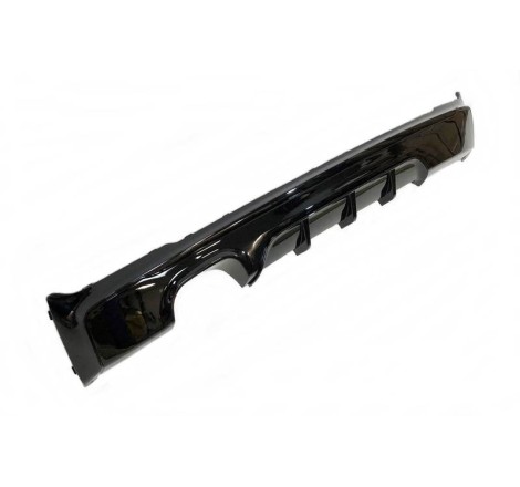 Rear Diffuser BMW F22 / F23 look M Performance Glossy Black