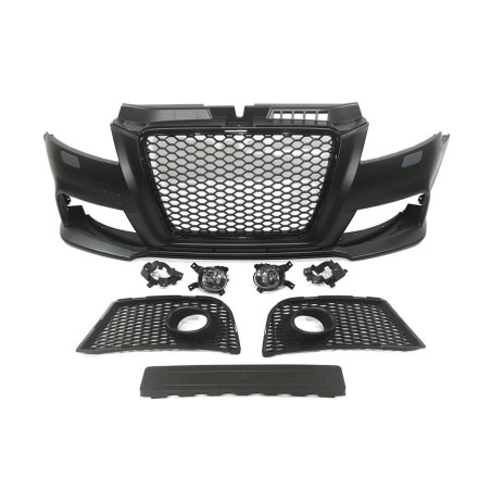 Front Bumper Audi A3 & Sportback RS3 2009-2012 fog lamps