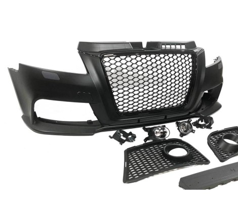 Front Bumper Audi A3 & Sportback RS3 2009-2012 fog lamps