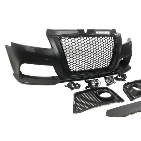 Front Bumper Audi A3 & Sportback RS3 2009-2012 fog lamps