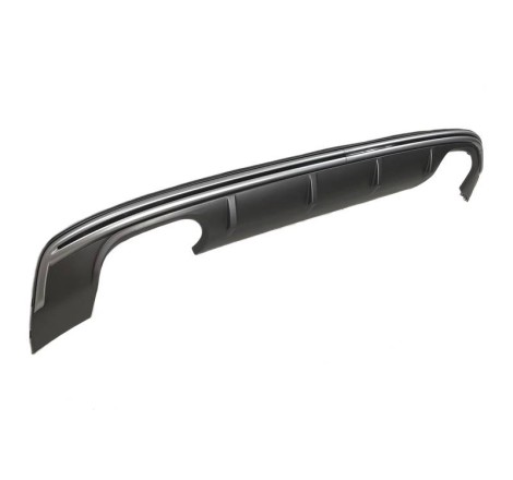 DIFUSOR TRASERO AUDI A3 SPORTBACK 2013-2015 LOOK SR3 ABS