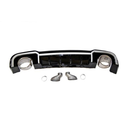 HECKANSATZ HECKSPOILER DIFFUSOR Audi A3 Sedan 2016-2019 SLine Look RS3