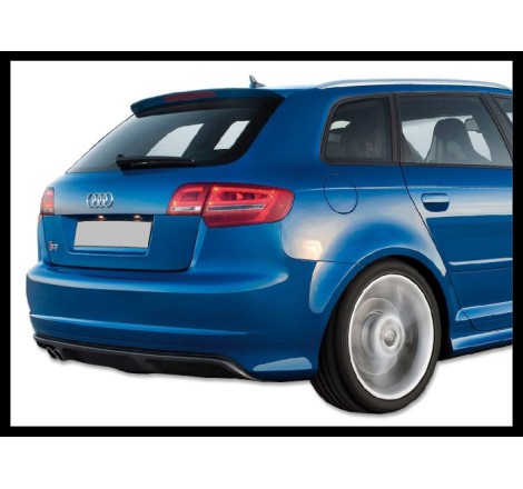 Rear Spoiler Audi A3 8P Sportback S3