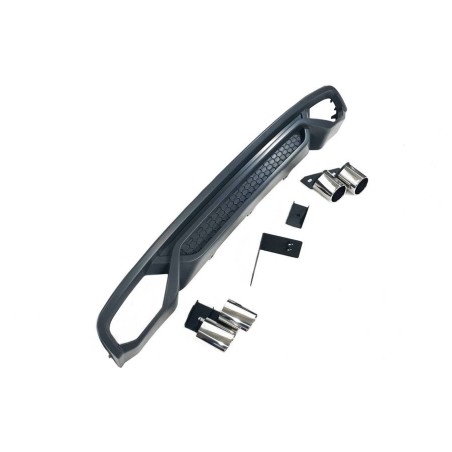 Difusor trasero AUDI A4 B8 4P / AVANT ABS