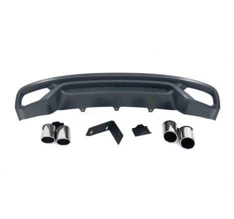 Difusor trasero AUDI A4 B8 4P / AVANT ABS