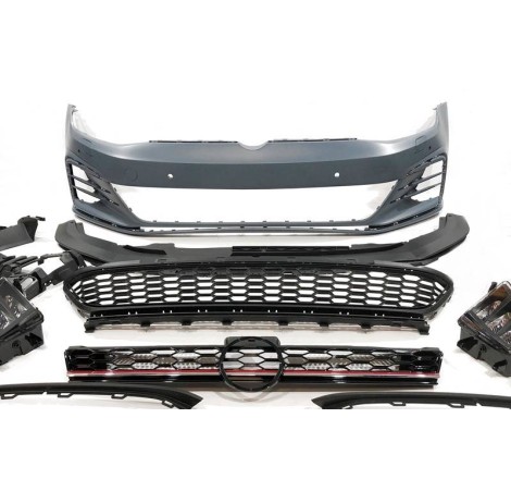 FRONTSTOßSTANGE FRONTSCHÜRZE VOLKSWAGEN GOLF 7 3/5D 12-16 look 7.5 GTI
