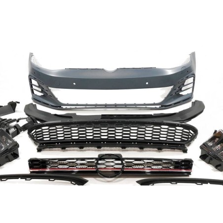 FRONTSTOßSTANGE FRONTSCHÜRZE VOLKSWAGEN GOLF 7 3/5D 12-16 look 7.5 GTI
