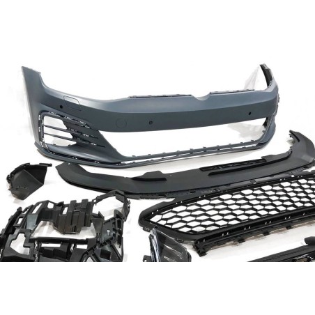 FRONTSTOßSTANGE FRONTSCHÜRZE VOLKSWAGEN GOLF 7 3/5D 12-16 look 7.5 GTI
