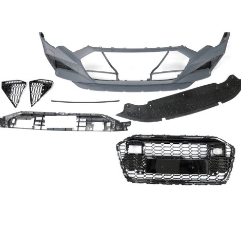 Paraurti Anteriore Audi A6 C8 2020+ Look RS6