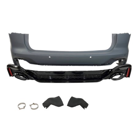 HECKSTOßSTANGE HECKSCHÜRZE Audi A6 C8 Avant Look RS6