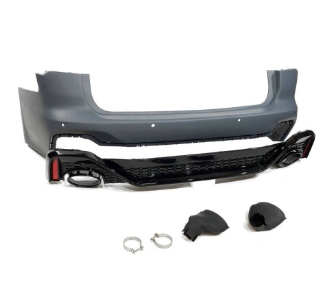 HECKSTOßSTANGE HECKSCHÜRZE Audi A6 C8 Avant Look RS6