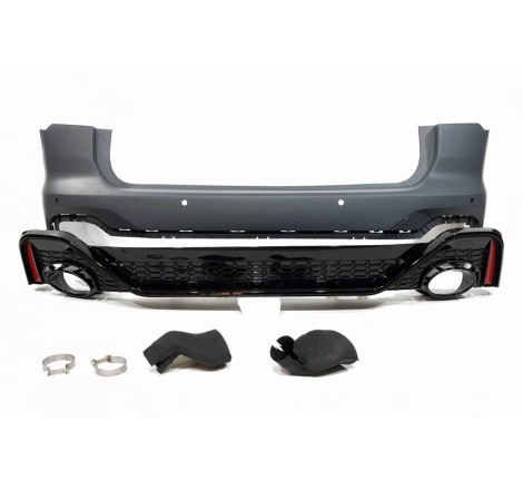 HECKSTOßSTANGE HECKSCHÜRZE Audi A6 C8 Avant Look RS6