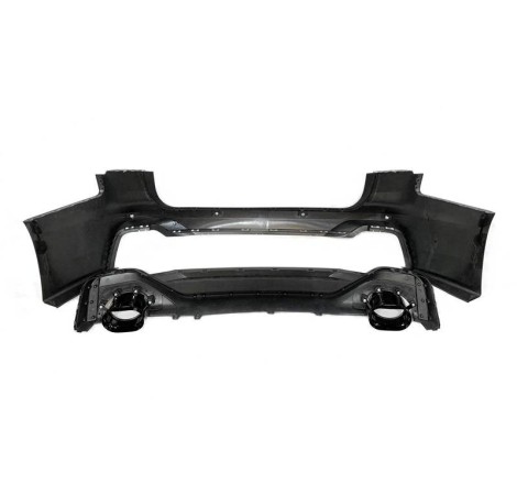 HECKSTOßSTANGE HECKSCHÜRZE Audi A6 C8 Avant Look RS6