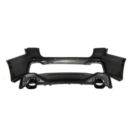 HECKSTOßSTANGE HECKSCHÜRZE Audi A6 C8 Avant Look RS6