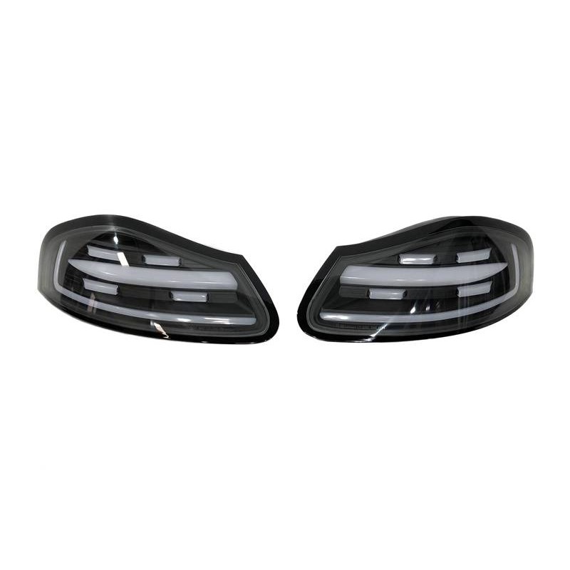 Feux Arrières Porsche 986 97-04 Led Black clignotant séquentiel Look 718