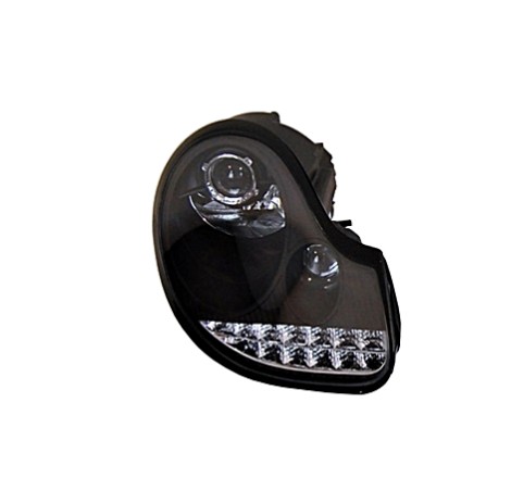 Set Of Headlamps Day Light Porsche 996 / 986 97-02 BLACK