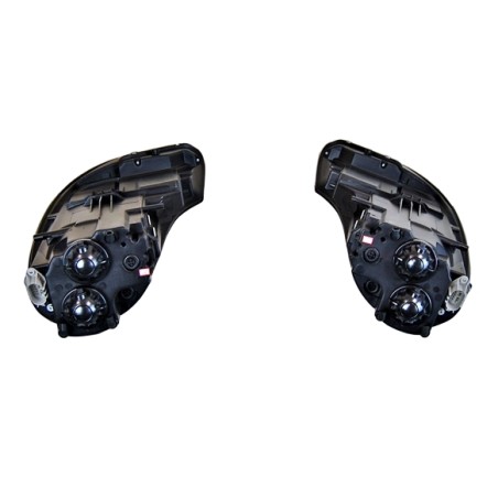 Set Of Headlamps Day Light Porsche 996 / 986 97-02 BLACK