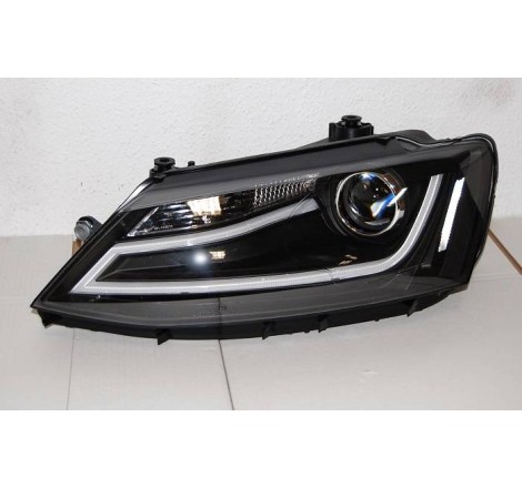 Fanali Day Light Volkswagen Jetta 11 Black