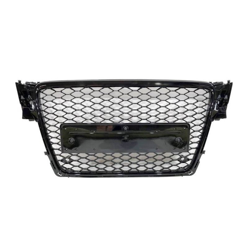 FRONT GRILL AUDI A4 LOOK RS4  B8 2009-2012 BLACK