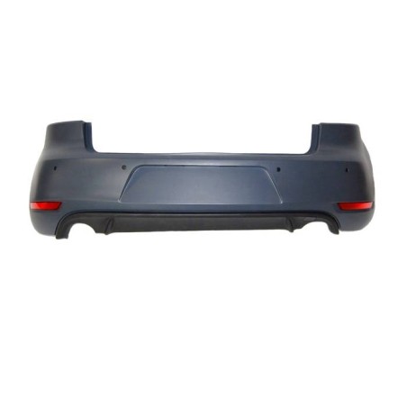 Paraurti Posteriore Volkswagen Golf 6 Look GTI 2 Scarico ABS