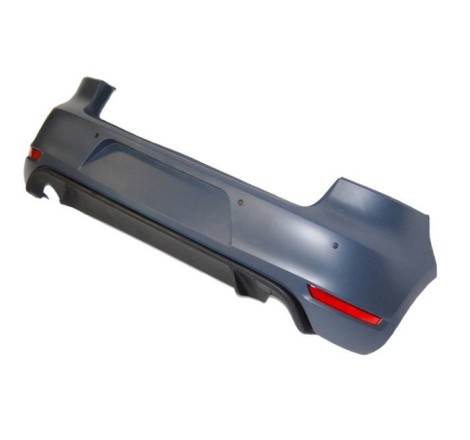 Paraurti Posteriore Volkswagen Golf 6 Look GTI 2 Scarico ABS