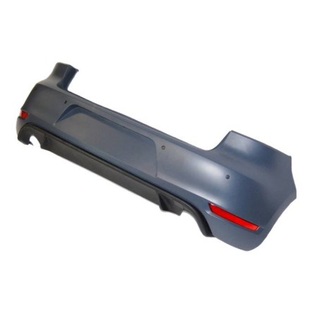 Rear Bumper Volkswagen Golf 6 GTI 2 Exhausts ABS