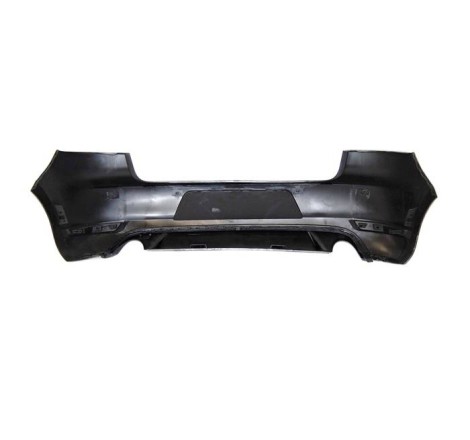 Rear Bumper Volkswagen Golf 6 GTI 2 Exhausts ABS
